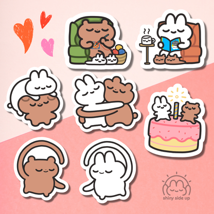 Bunny & Bear - Stickers