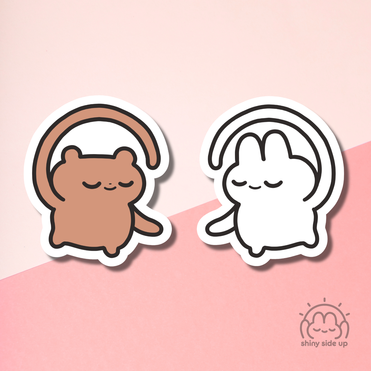 Bunny & Bear Love - Stickers