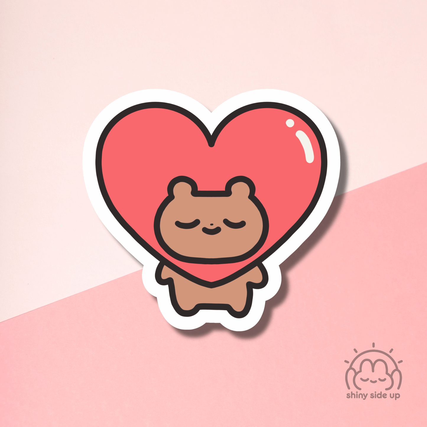 Heart Bear - Sticker