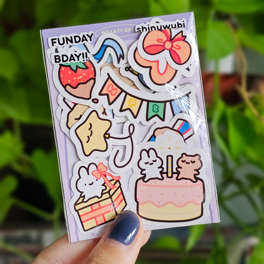 Kawaii Friends Sticker Pack
