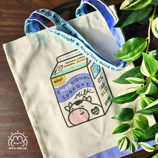 Emootional Support Milk - Tote Bag