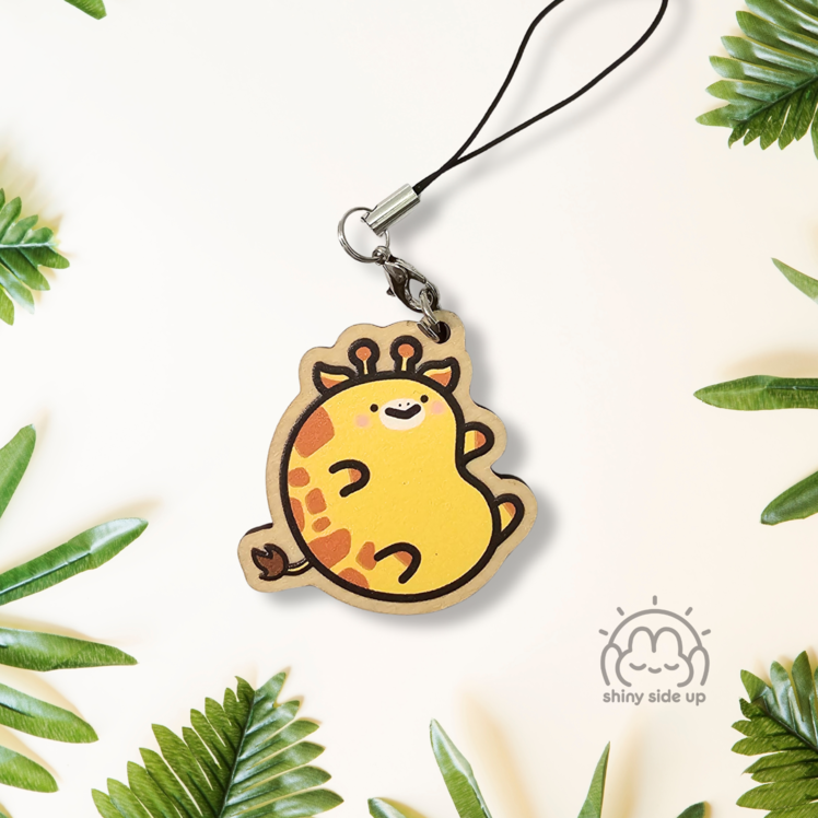 Safari Beans Series - Wooden Keychain