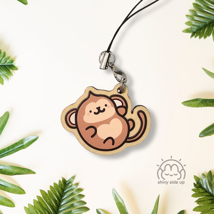 Safari Beans Series - Wooden Keychain