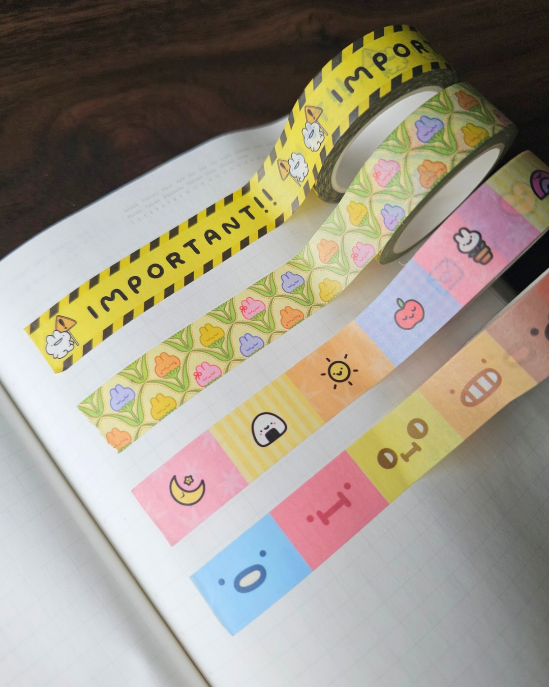kawaii washi tapes