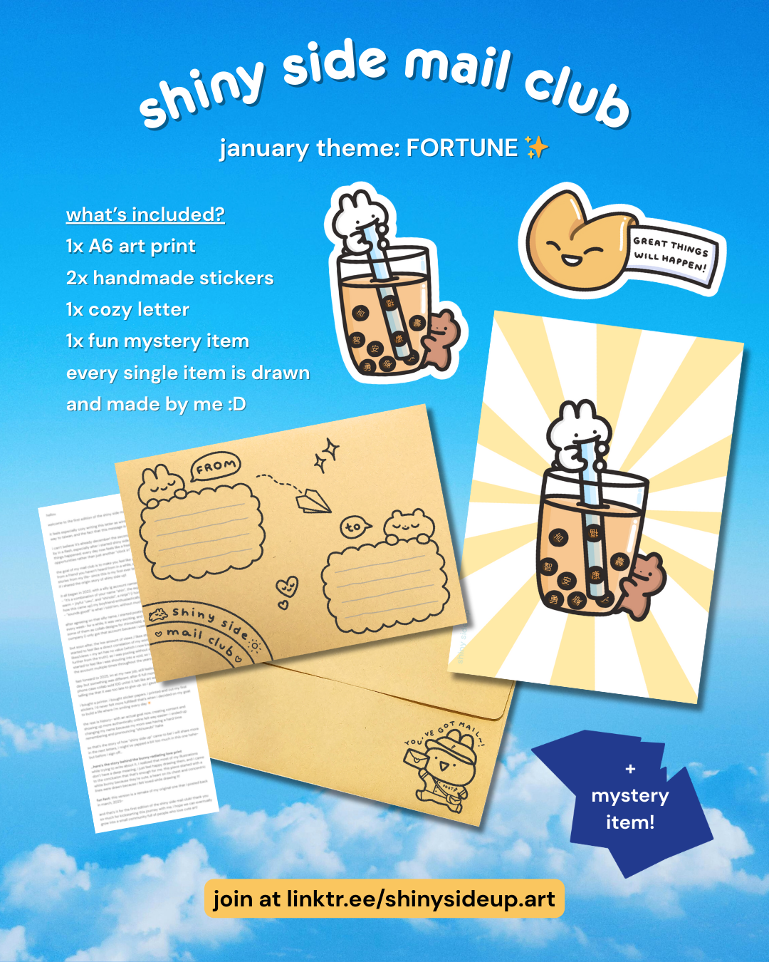 shiny side mail club